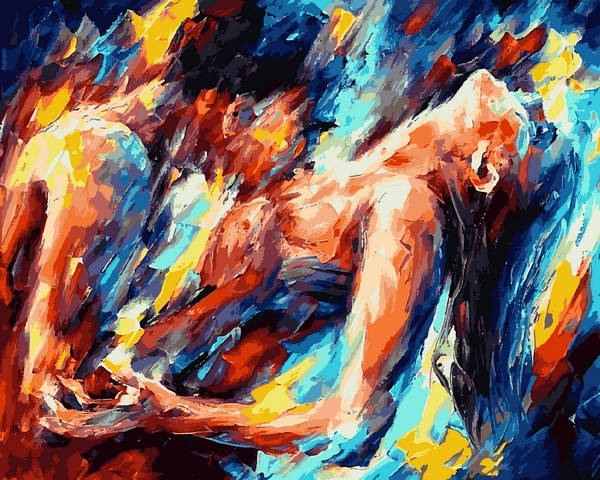 

Картины по номерам Mariposa Страсть (MR-Q2209) 40 х 50 см