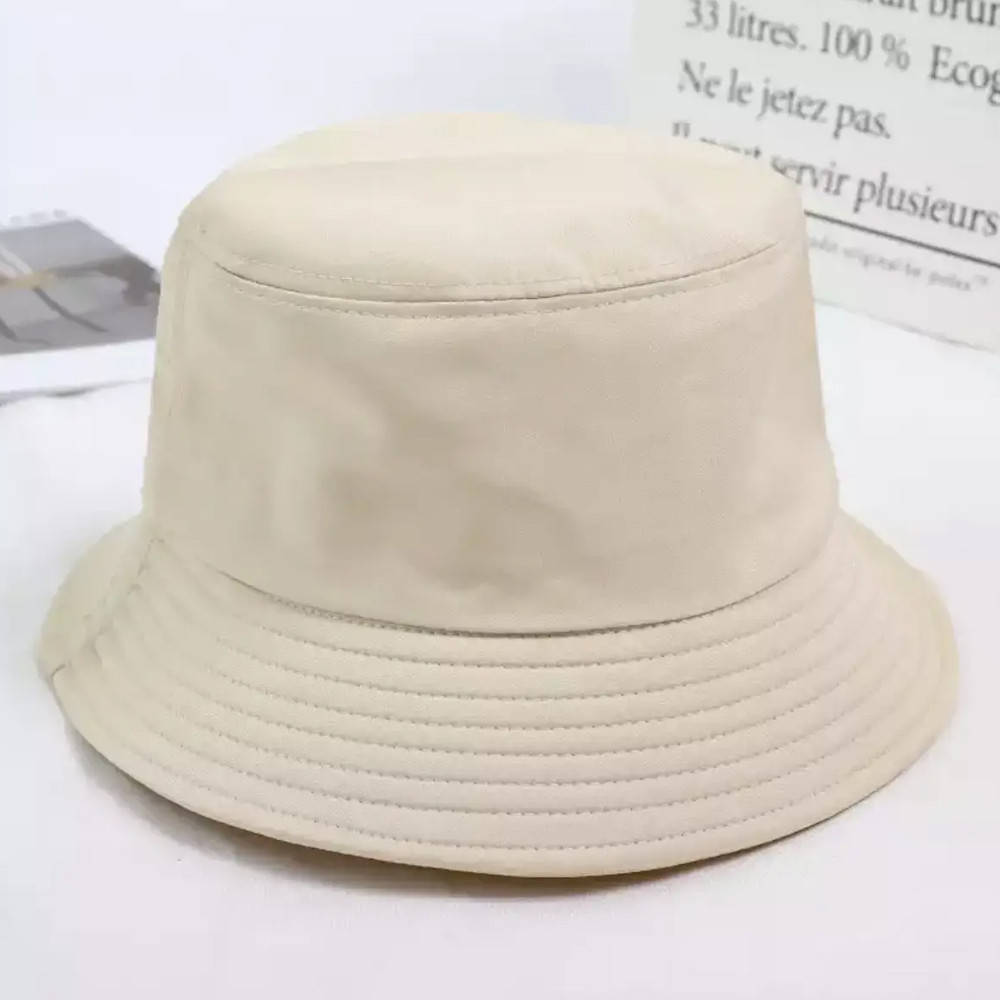 

Бежевая однотонная панама / Летняя панама / Женская панама / Мужская панама / Бежевая панама Бежевый