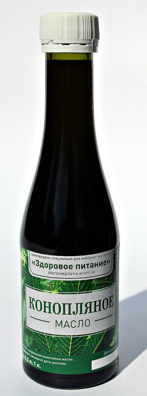 

Конопляное масло холодного отжима 200 мл