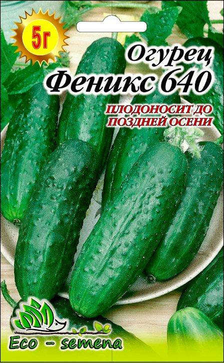 

Семена Огурец Феникс 640, 5 г