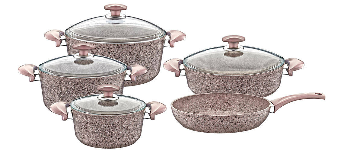 

Набор посуды O.M.S. Collection 3002 Brown 9 предметов, Коричневый