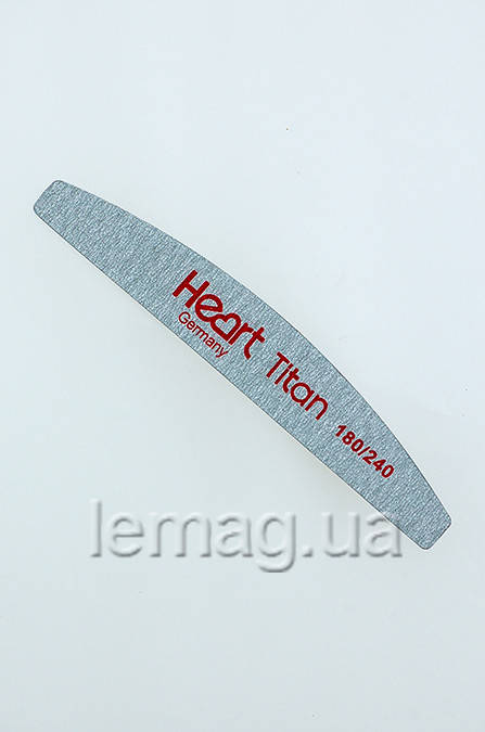 

HEART Пилка для ногтей Half TITAN 180/240, 1 шт.