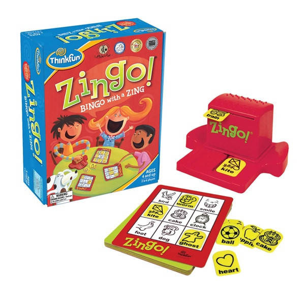 

Игра-головоломка Зинго | ThinkFun Zingo 7700