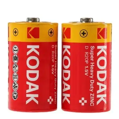 

Батарейка KODAK Extra Heavy Duty D/R20 (2шт)