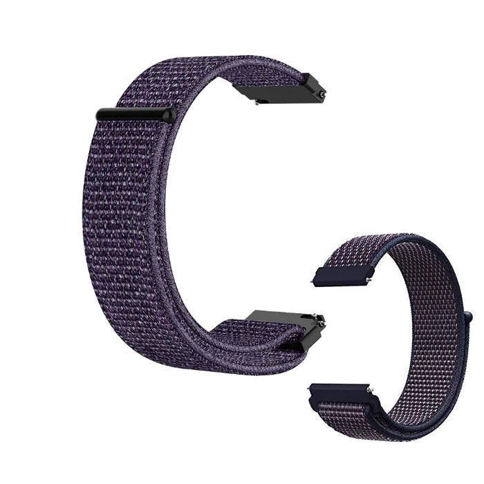 

Ремешок 22мм нейлоновый MU Nylon Loop для Motorola Moto 360 2nd Gen 46mm Фиолетовый