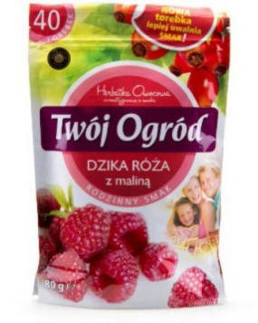 

Чай Twoi Ogrod Dzika Roza i malina 40 пакетов