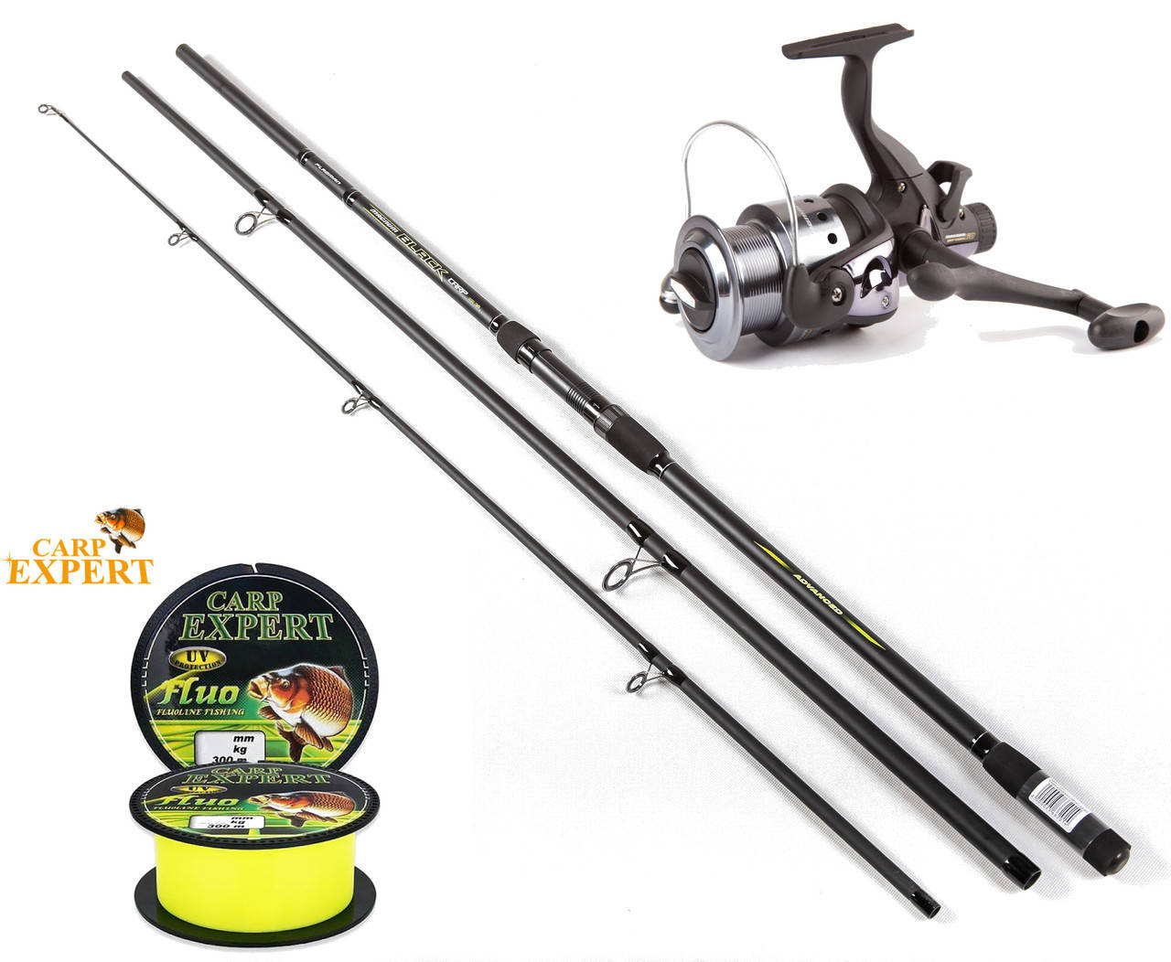 

Карповый набор Flagman MAGNUM CARP Удилище 3,60м Катушка 6000 Леска 300м, Серый