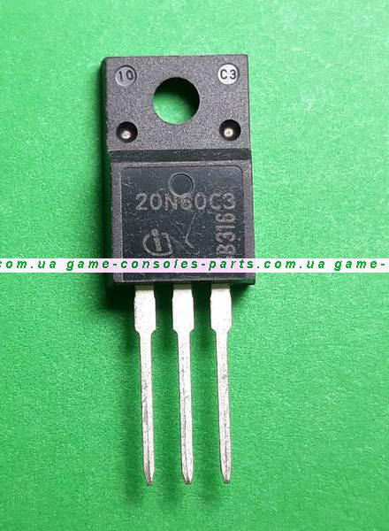 

SPA20N60C3, 20N60C3 Infineon TO-220 Транзистор PS4 Блок питания (Оригинал)