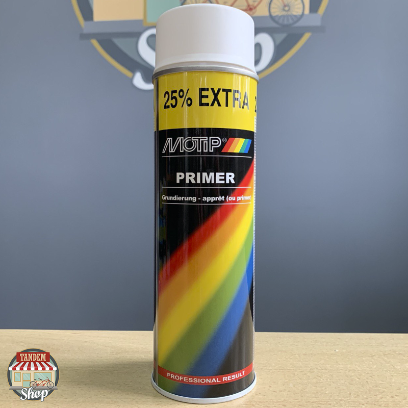 

Грунт акриловый Motip Primer, 500 мл Аэрозоль Белый