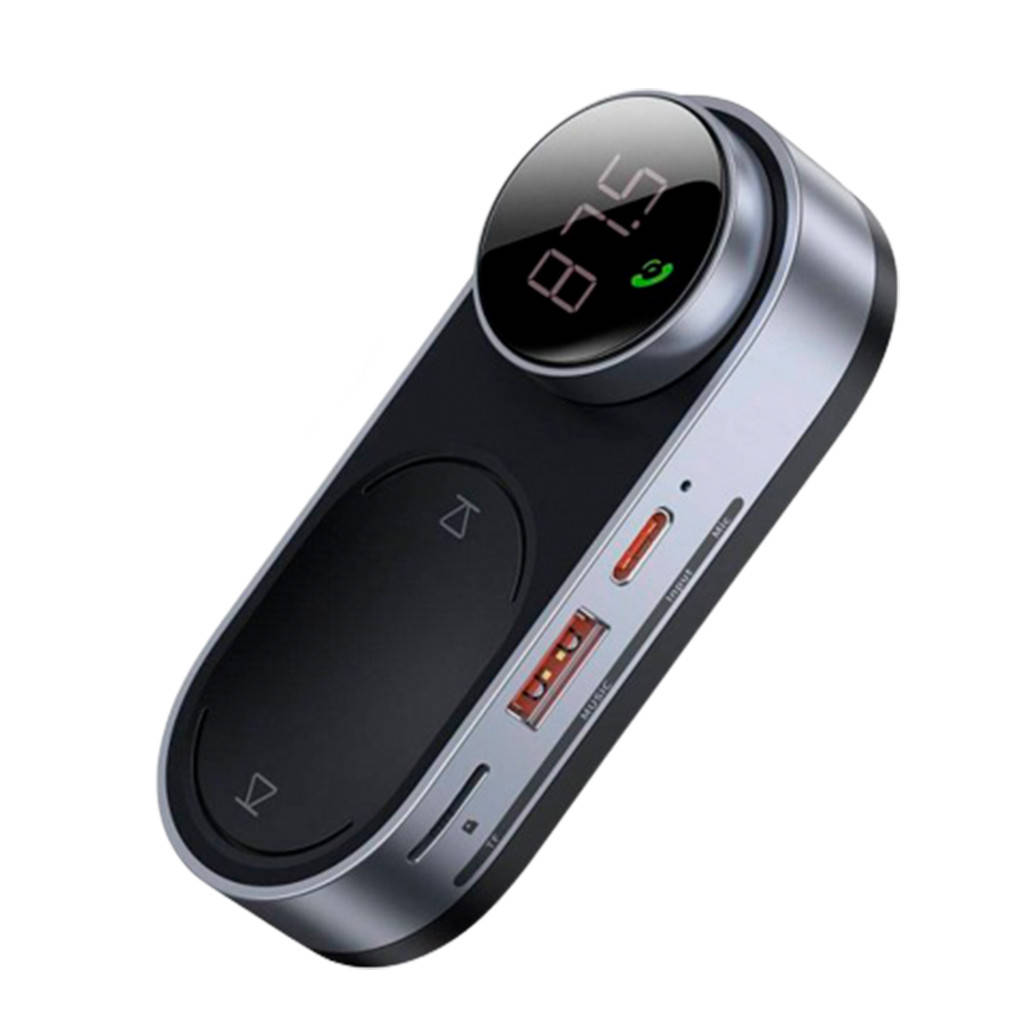 

FM-трансмиттер Baseus Solar Car Wireless MP3 Player Black (CDMP000001) [63765]