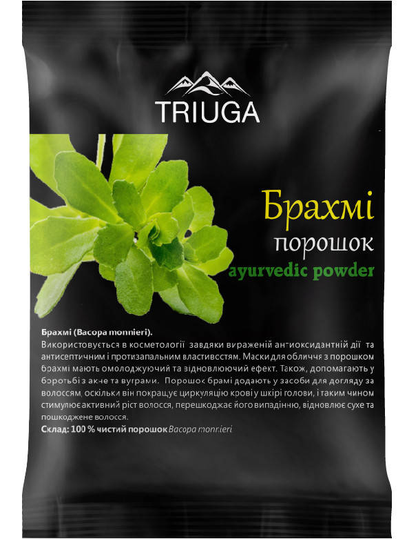 

Брахми порошок, Бакопа монье, Brahmi Powder, 50 гр