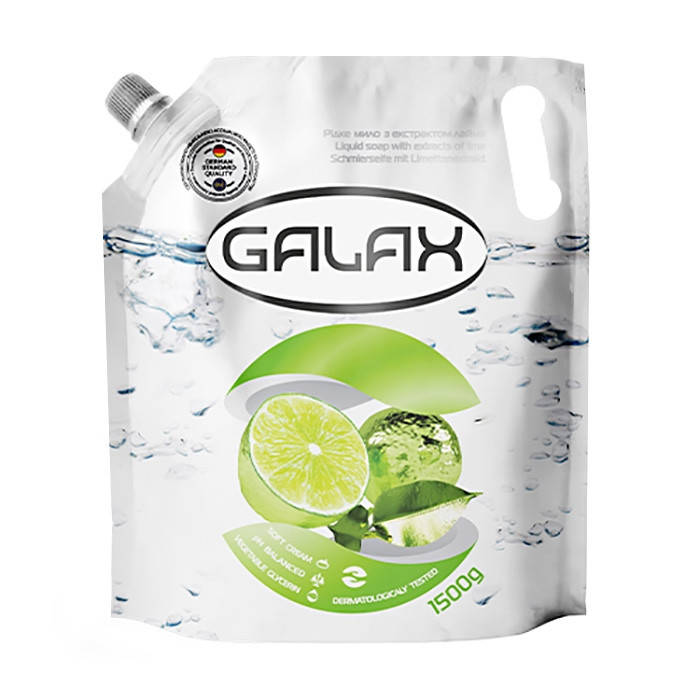 

Galax Рідке мило Лайм 1,5л (Doypack) 721624