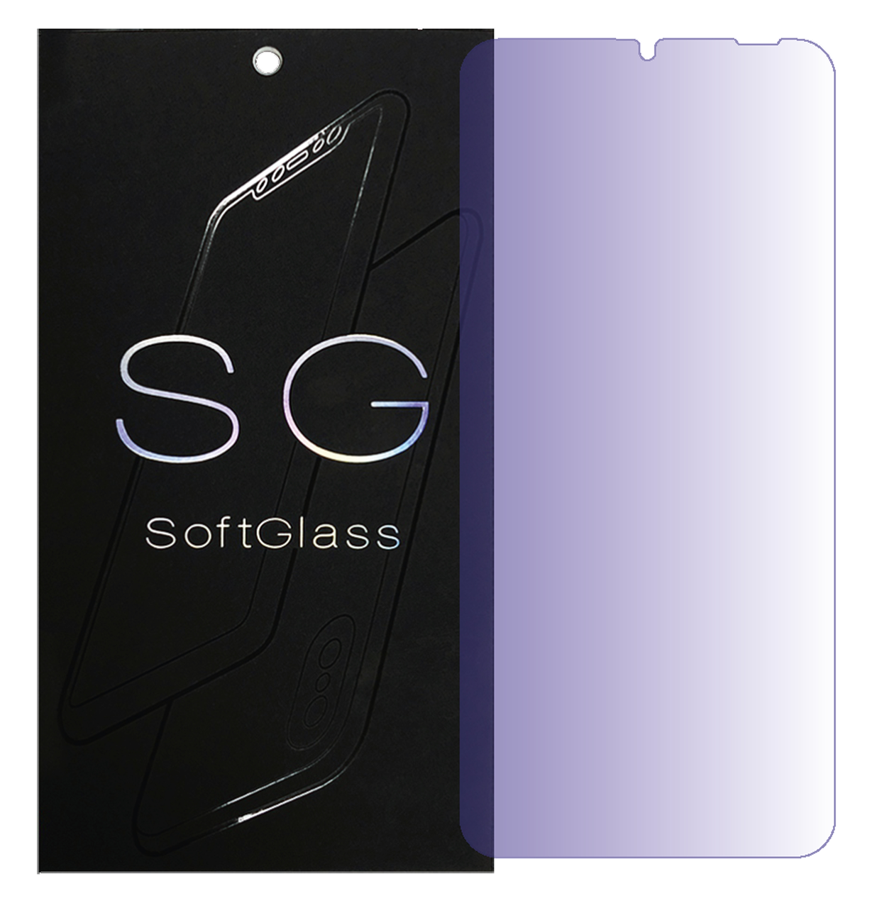 

Полиуретановая пленка Poco M3 на Экран SoftGlass, Прозрачный