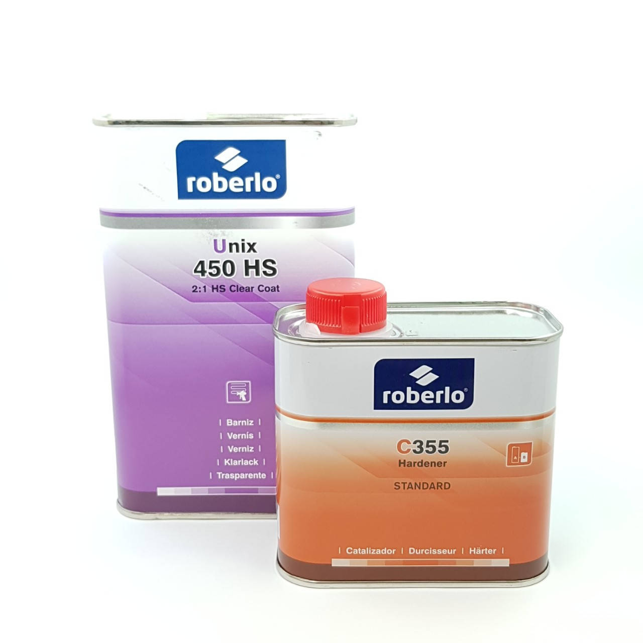 

Лак акриловый HS UNIX 450 ROBERLO 1л с отвердителем 0,5 л