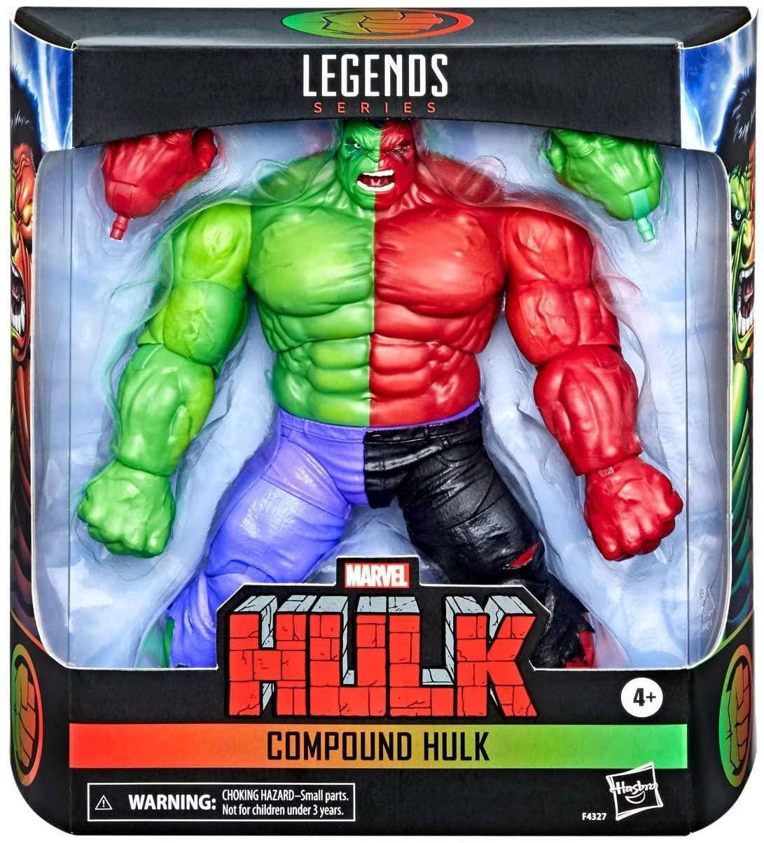 

Фигурка Халк Зелено-Красный Legends Series Compound Hulk Hasbro F4327