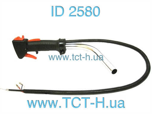 

Ручка газа бензокосы в сборе