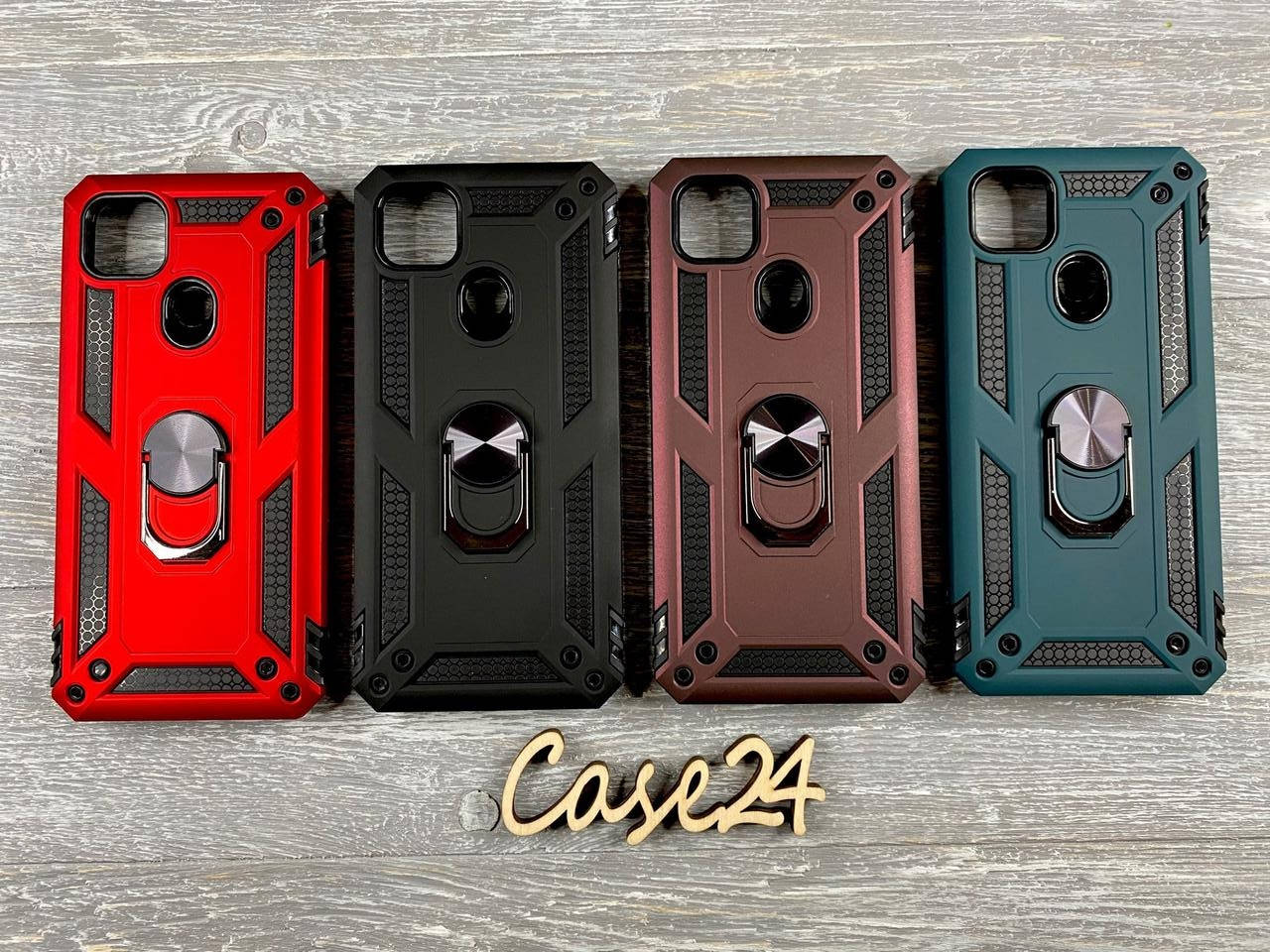 

PC + TPU чехол New armor на Xiaomi Redmi 9C (4 цвета), Разные цвета