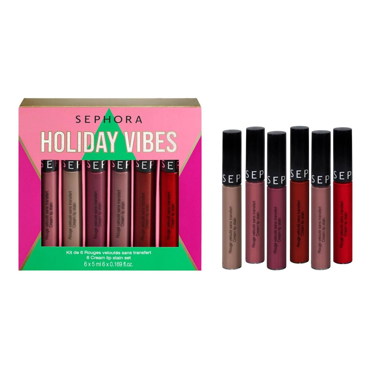 

Sephora Holiday Vibes - 6 Кремовых Помад Для Губ