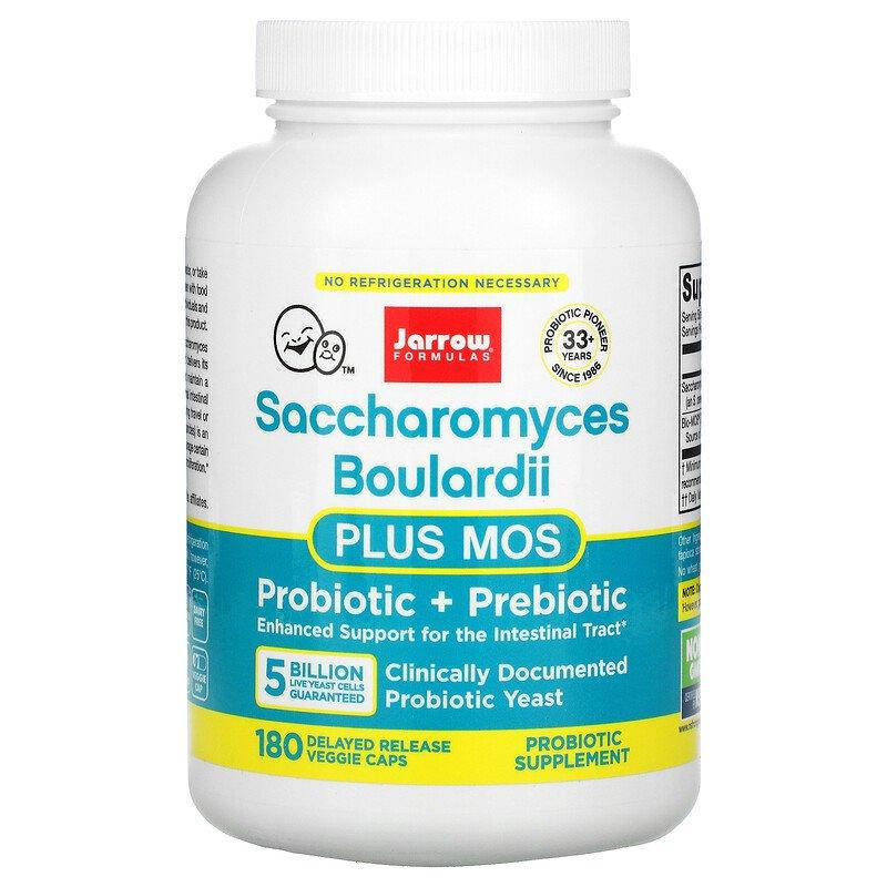 

Jarrow Formulas Saccharomyces Boulardii plus MOS 180 капсул
