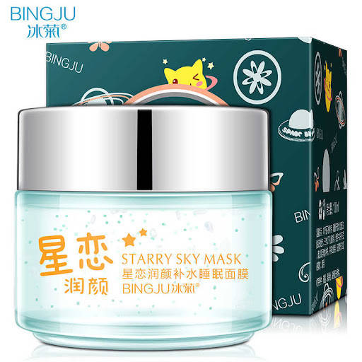 

Ночная маска с экстрактом центеллы и хризантемы Bingju Starry Sky Mask, 100мл