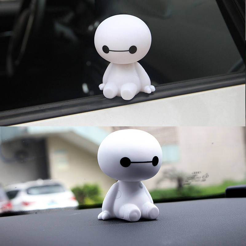 

Игрушка Baymax на торпеду в автомобиль(качающаяся голова)