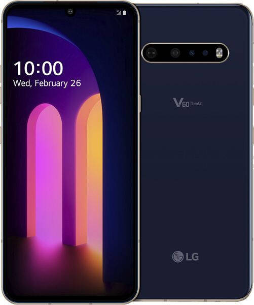 

Смартфон LG V60 ThinQ 8/128GB 1SIM Classy White (V600AM), Белый