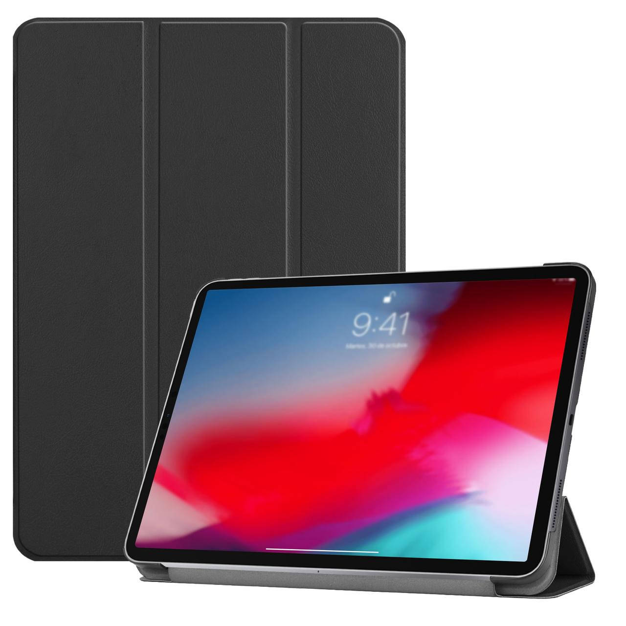 

Чехол AIRON Premium для iPad Pro 11'' 2018 с защитной пленкой и салфеткой Black, Черный
