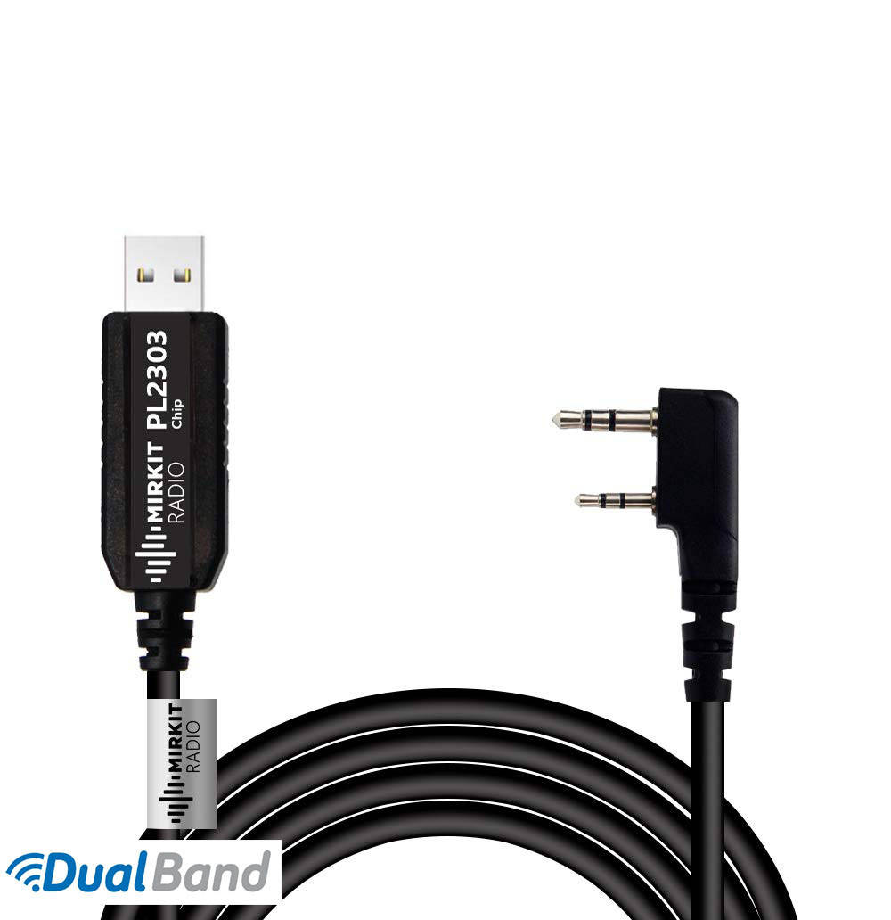 

Кабель USB Mirkit FTDI Model 1 для программирования раций с разъёмом "K2" Baofeng