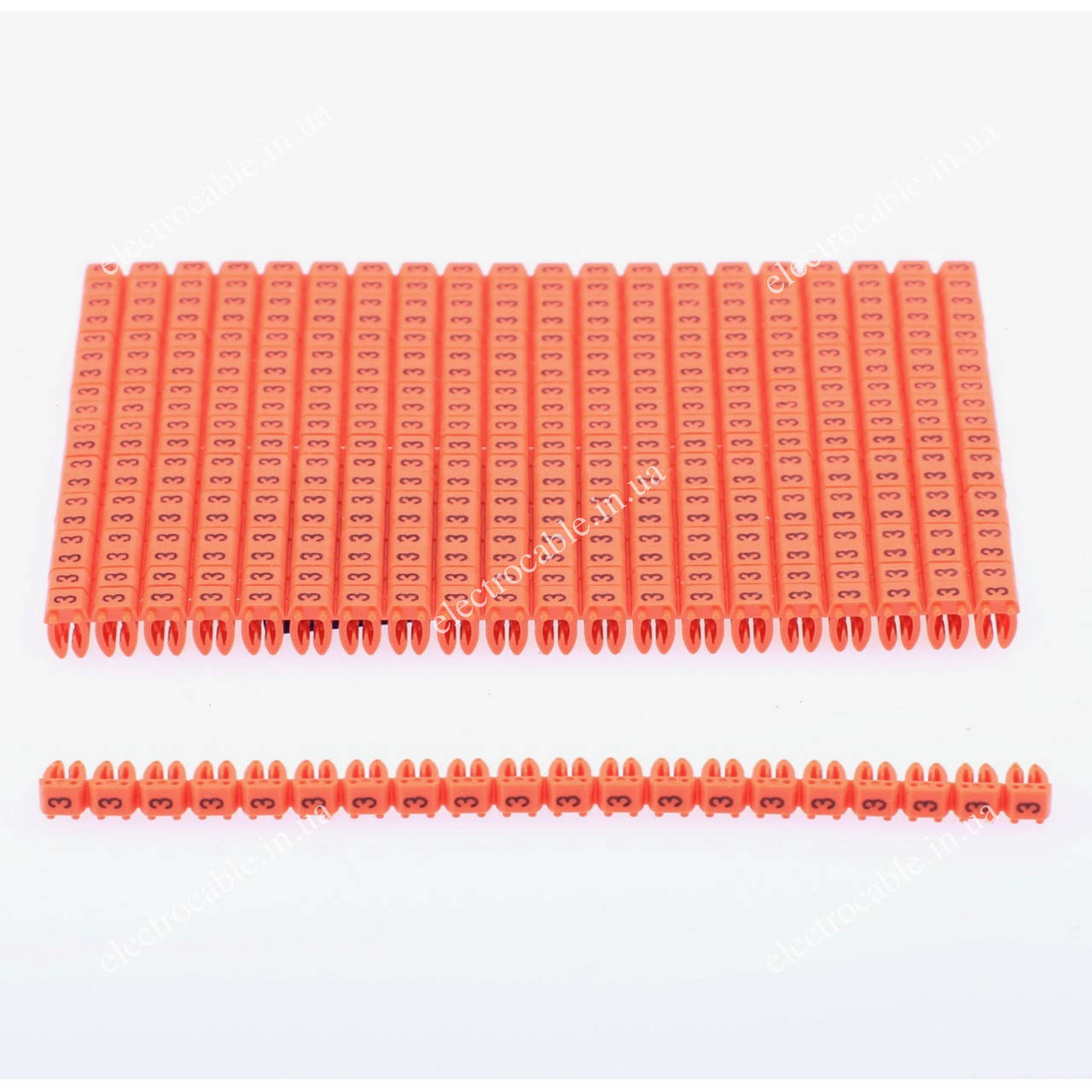 

Кабельный маркер ONKA для провода сечением 0,75мм2 до 1,5мм2. Цифра 3