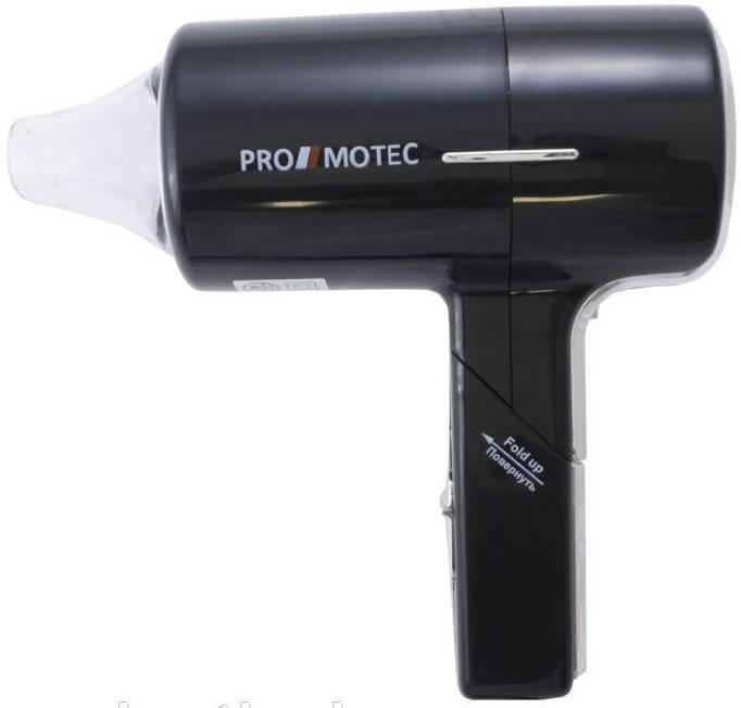

Мощный качественный маленький фен Promotec Pm-2314 для сушки укладки волос дорожный фен