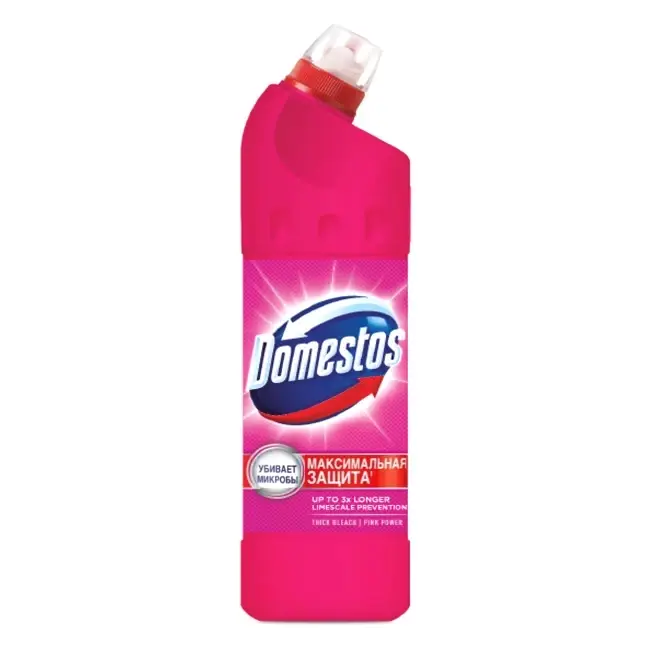 

Универсальное средство для чистки «Domestos» розовый шторм, 1л доместос