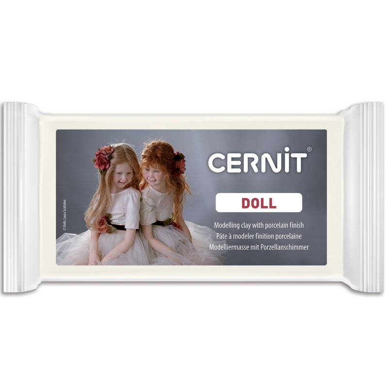 

Глина полимерная "DOLL COLLECTION", БЕЛЫЙ, 500 гр, Cernit