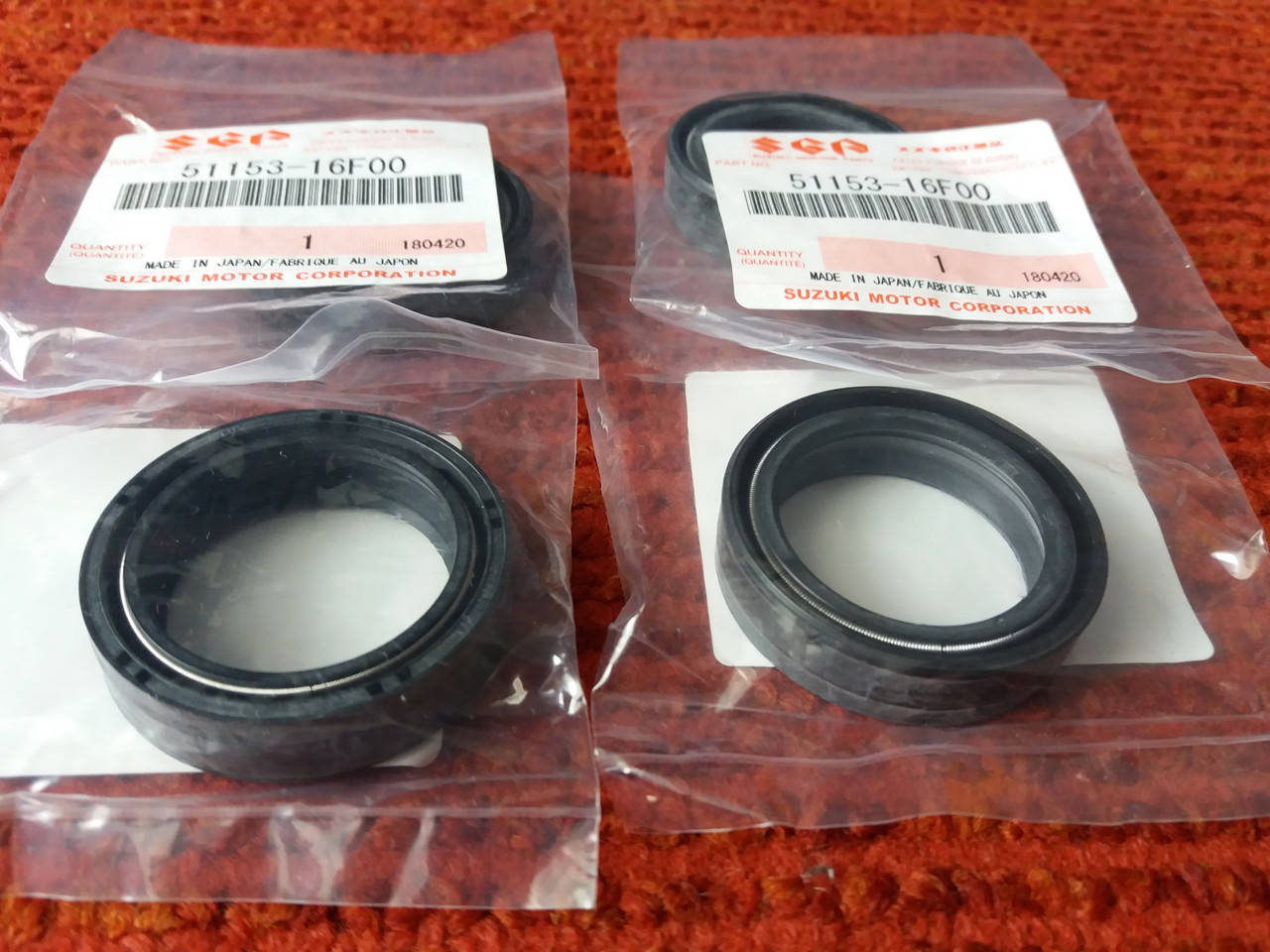 

Сальник вилки адресс 110сс Suzuki Address 51153-16F00