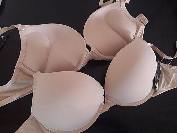 

Гладкий бюстгальтер с двойным push-up Balaloum 9300 Пудра, 70B