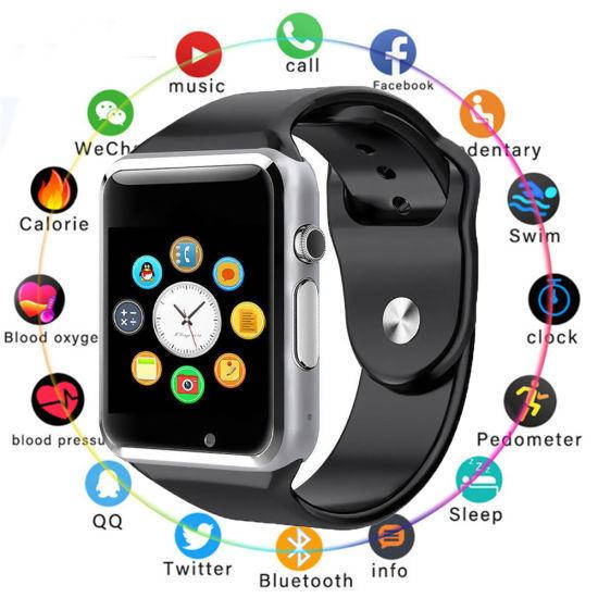 

Розумний смарт годинник Smart Watch A1 Black