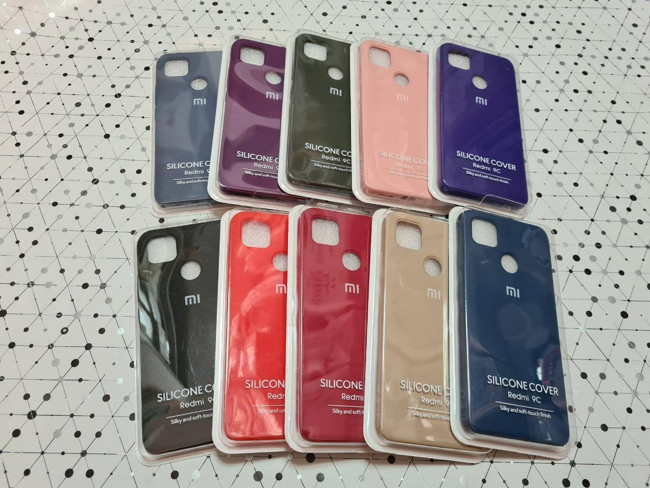 

TPU чехол накладка бампер Silicone Cover Full Protective для Xiaomi (Ксиоми) Redmi 9C / 9C NFC
