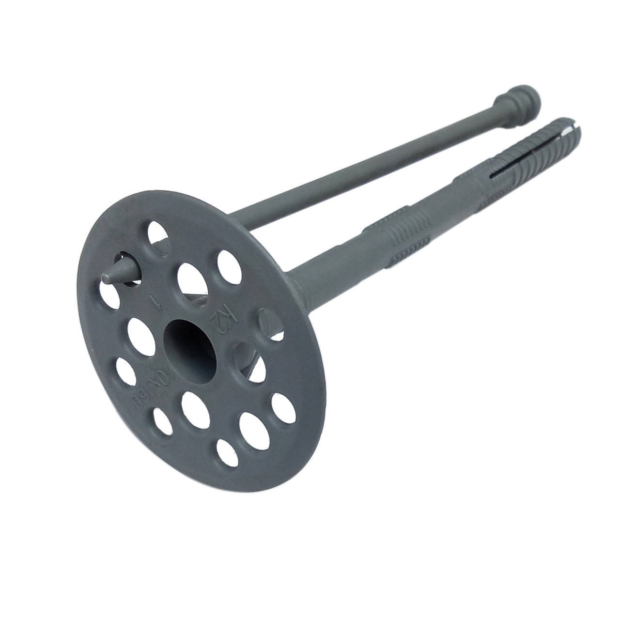 

Дюбель для теплоизоляции с пластиковым гвоздем СЕРЫЙ 10*180 50шт\уп.