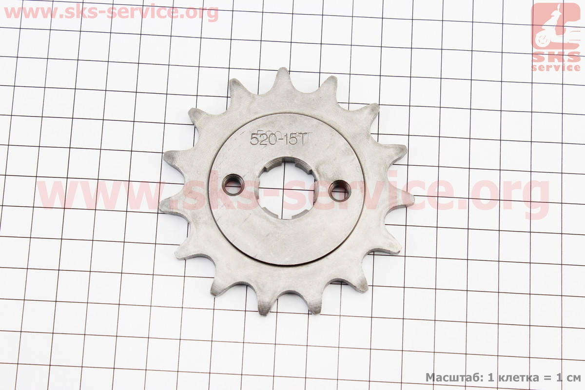 

Loncin- LX200GY-3 Звезда передняя 520H-15T (507194)