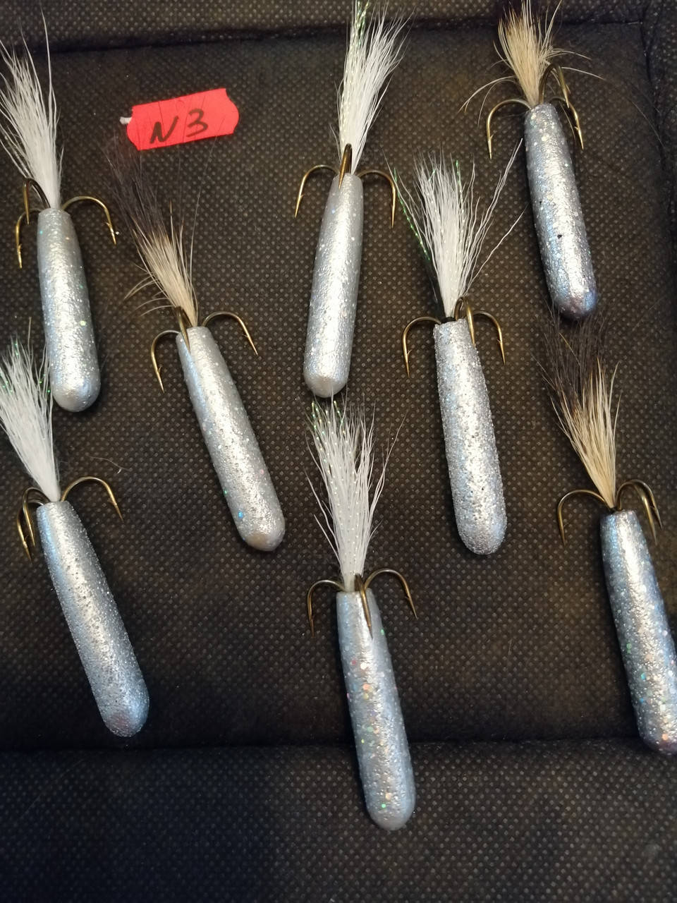 

Набор 8 шт. Бородка "МЕТАЛИК" на Судака для ловли с берега и с лодки.