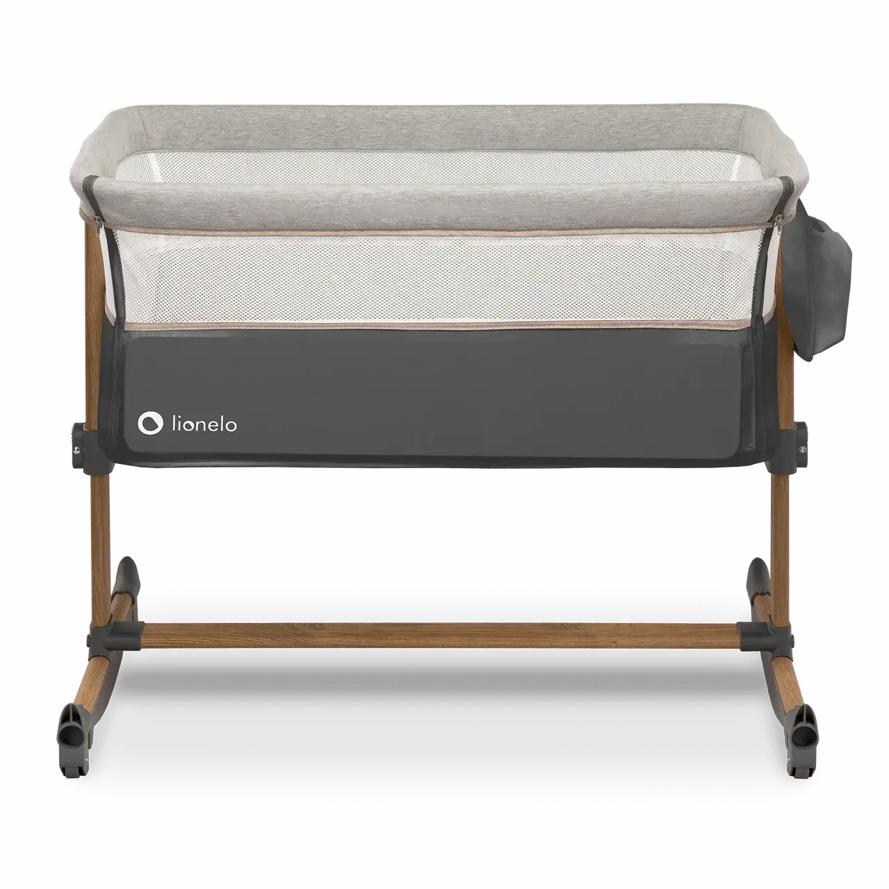 

Кроватка детская 3 в 1 Lionelo LEONIE GREY STONE