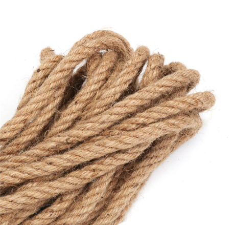 

Веревка джутовая (бечевка) витая 6 мм х 50 м
