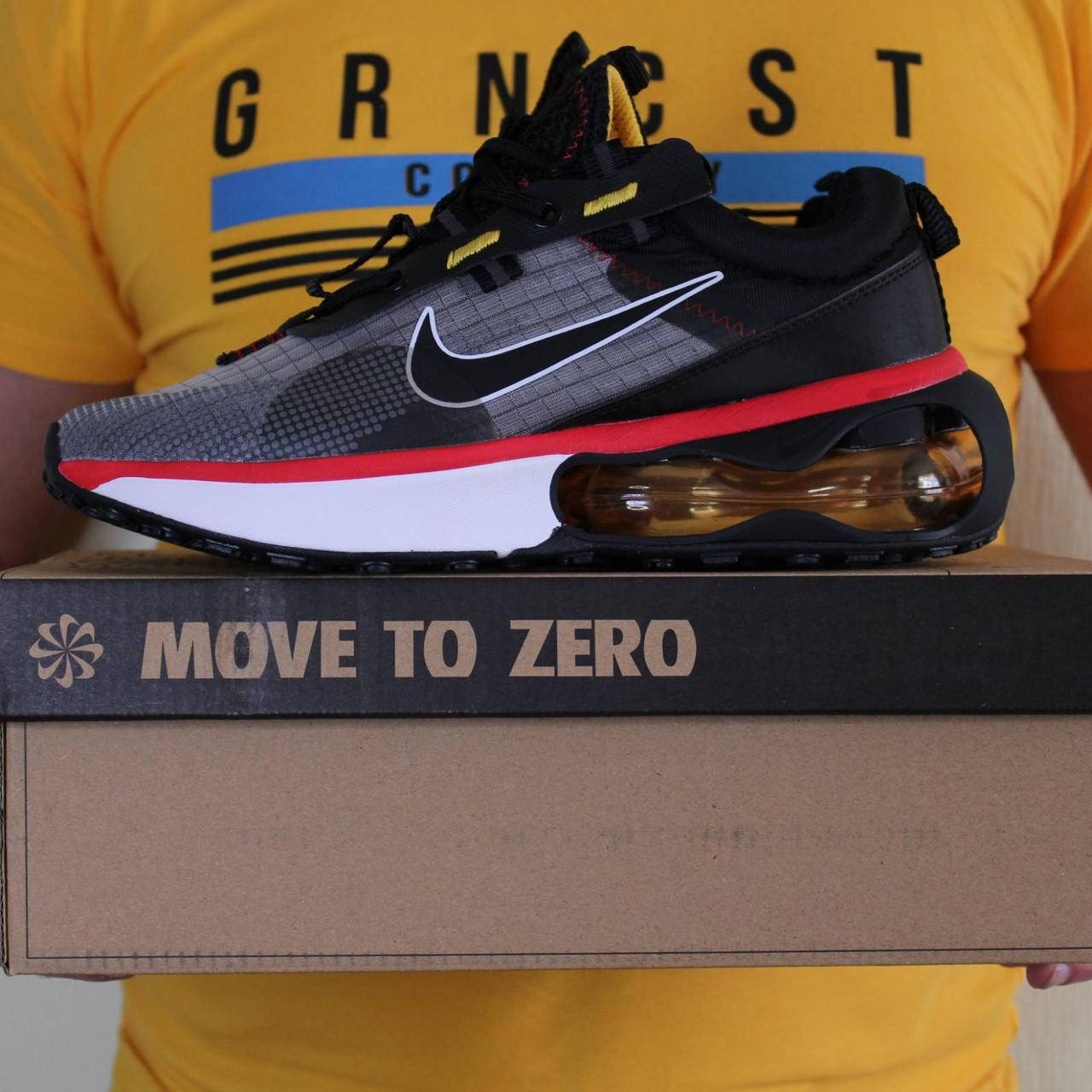 

Стильные мужские кроссовки Nike Air Max 2021 серые кроссовки Найк Аир Макс, Серый