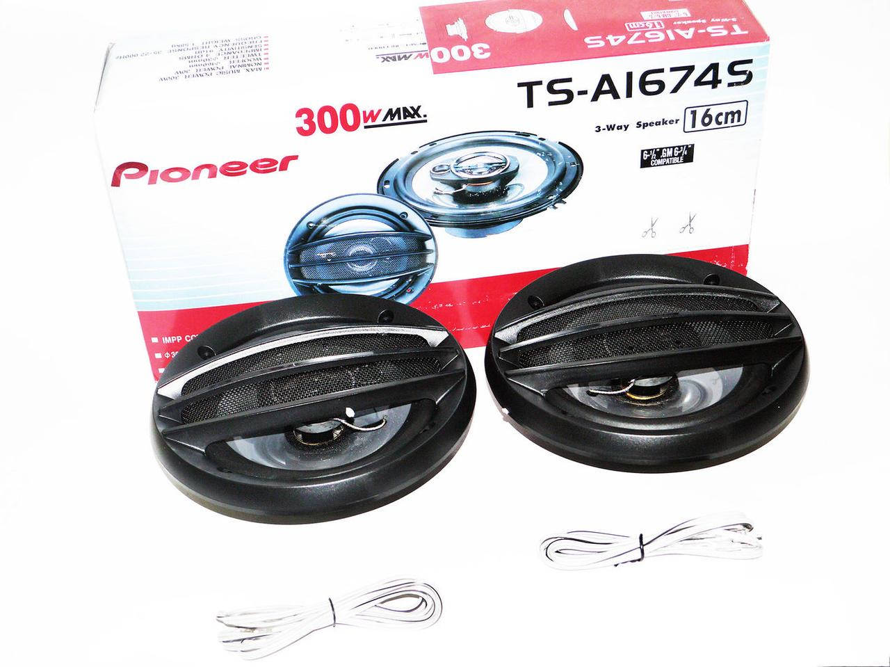 

Автомобильные динамики Pioneer TS-A 1674S (250 Вт) 16 см
