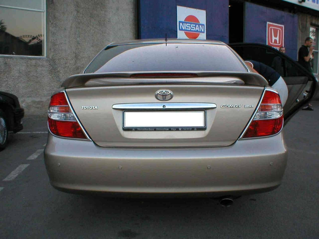 

Спойлер на багажник Toyota Camry 30 2002-2006 (под покраску)