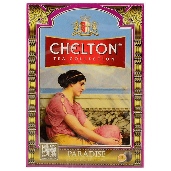 

Чай черный английский Парадиз с кусочками и маслом маракуи Chelton, 100гр.