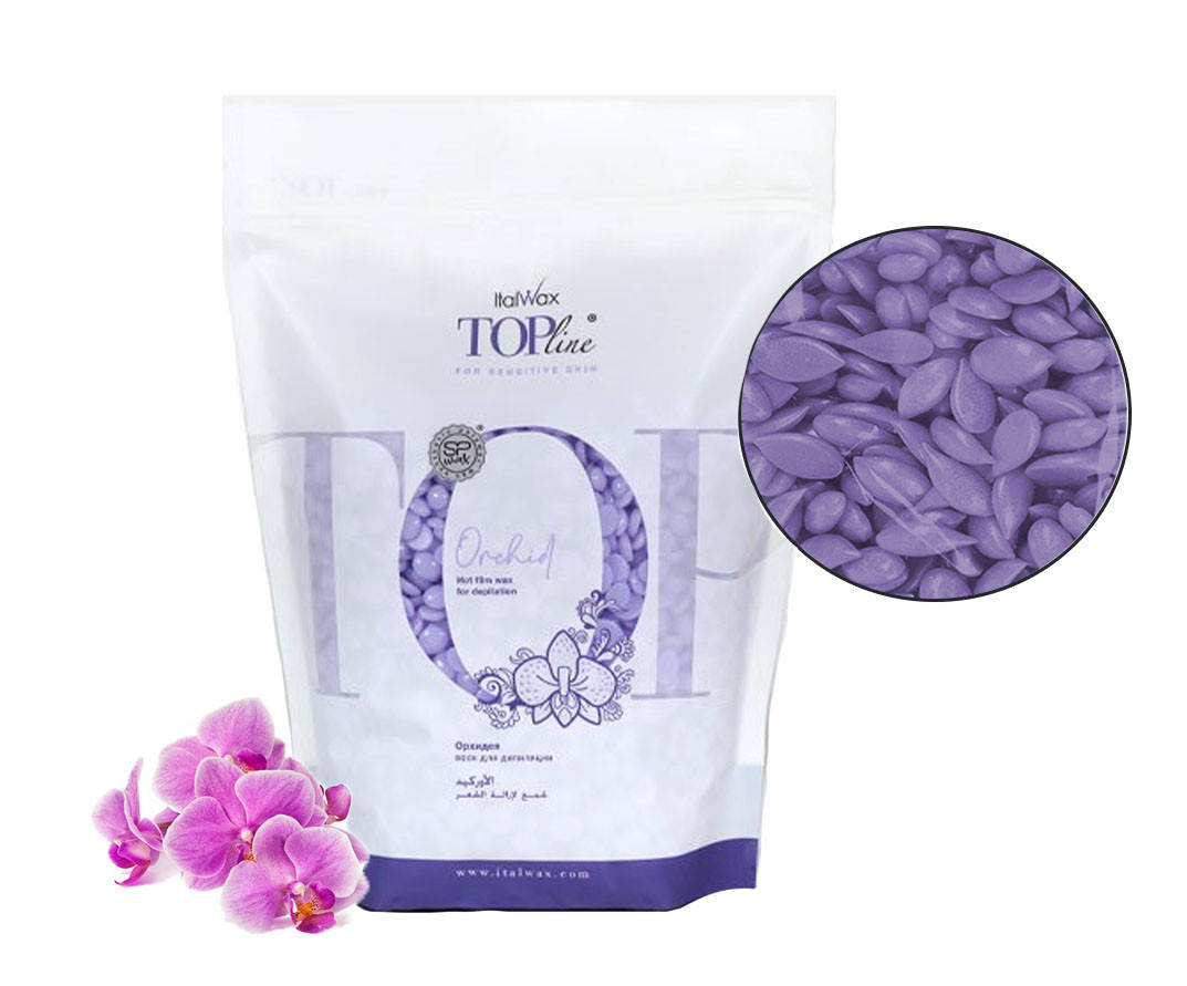 

Воск для депиляции для чувствительной кожи Top Line "Orchid" ItalWax - Орхидея, 750 г