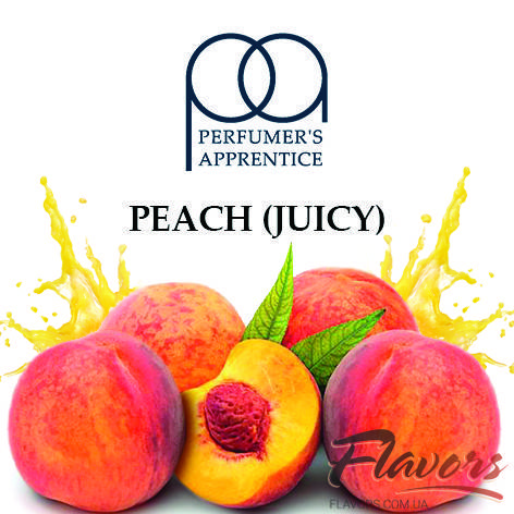 

Ароматизатор The perfumer's apprentice TPA Peach (Juicy) Flavor (Сочный персик)