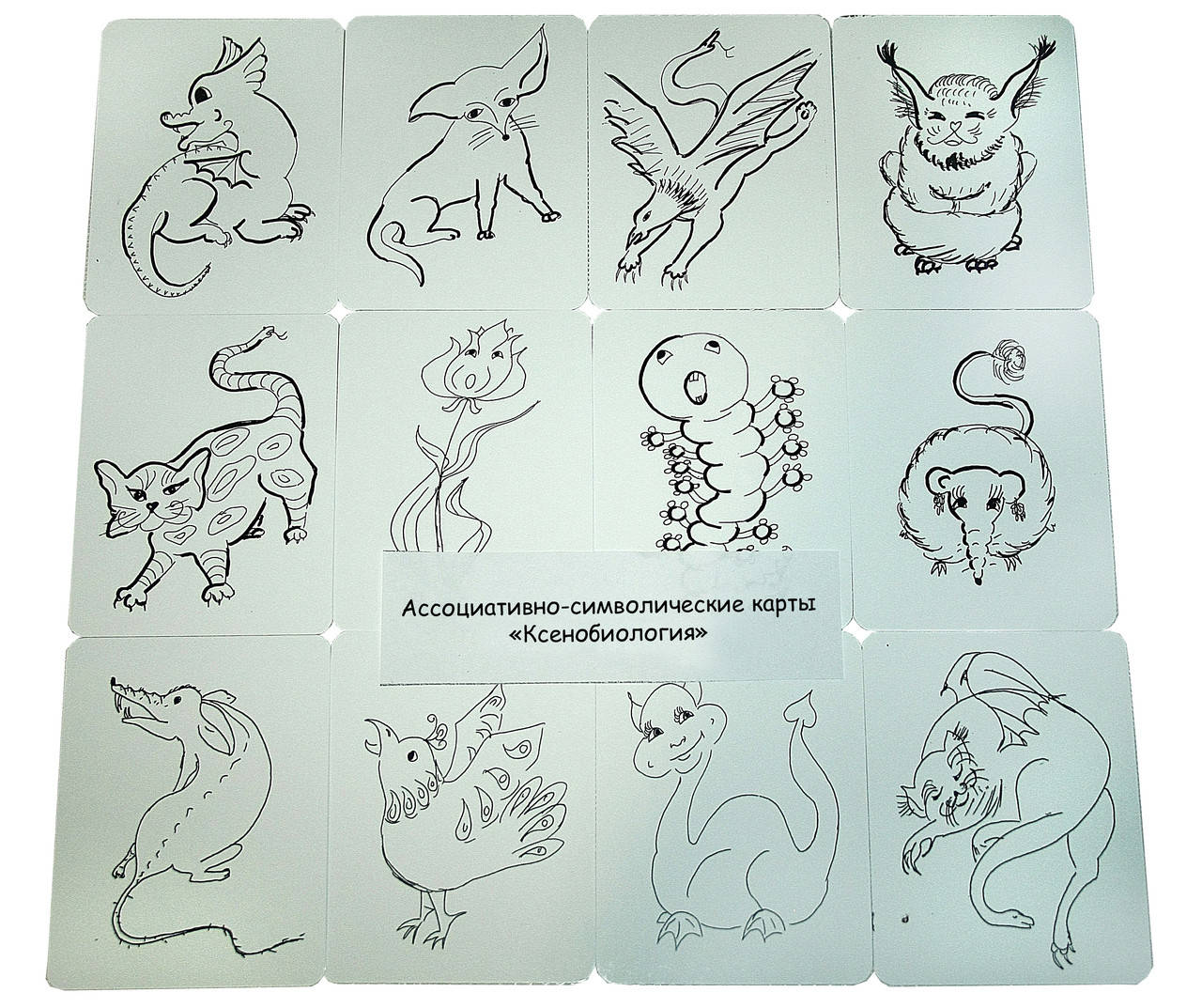 

Метафорические ассоциативные карты "Ксенобиология". Милютина Екатерина