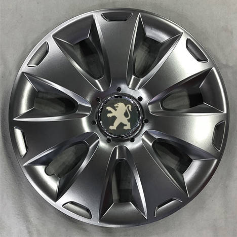

Колпаки Peugeot R16 серебро - (SJS ke1649) - комплект (4 шт.)