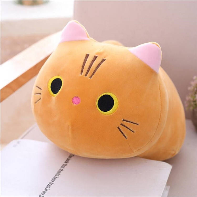 

Детская декоративная плюшевая, мягкая игрушка кот